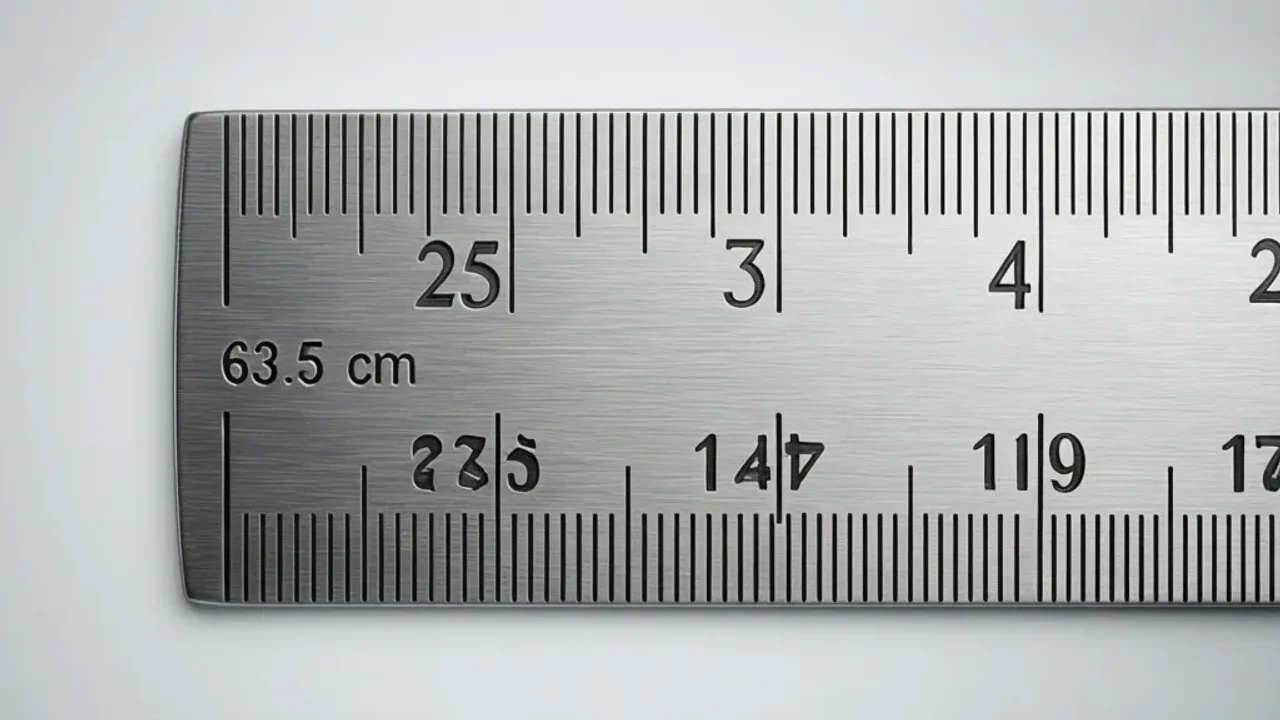 25 Inches to cm: 63.5 Centimeters Explained