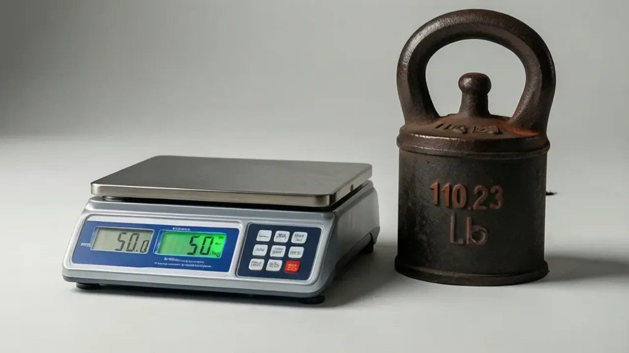 50 kg to lbs: 50 Kilograms Equals 110.23 Pounds