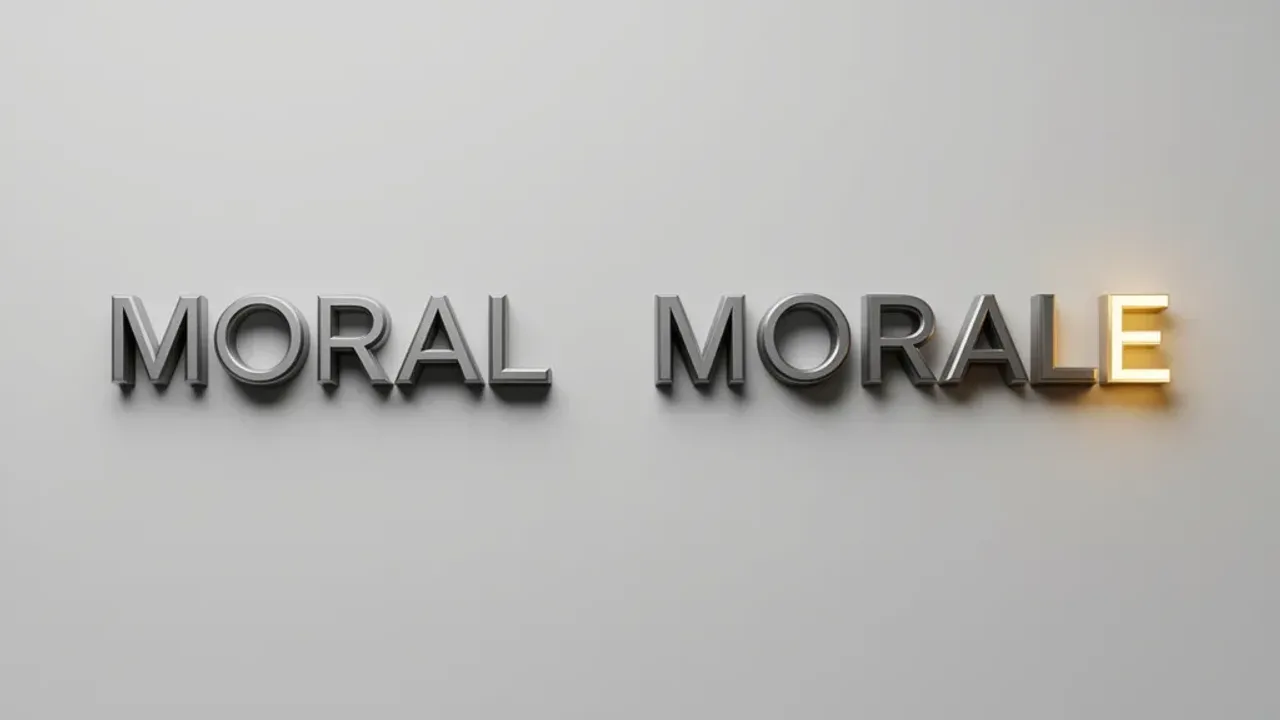 Moral vs. Morale: What Is the Difference?
