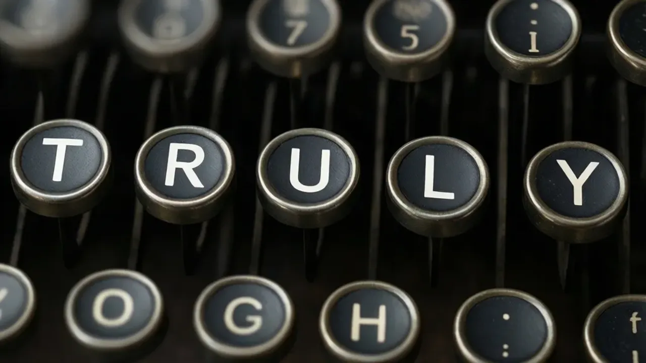 Truly: The Correct Spelling vs. Truely