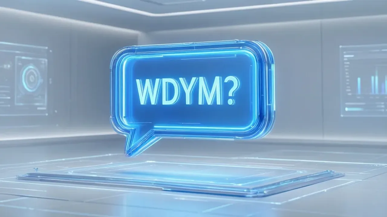 What Does WDYM Mean? Definition and Usage Guide